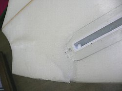 surfboard repair polyester remake tail cole 1